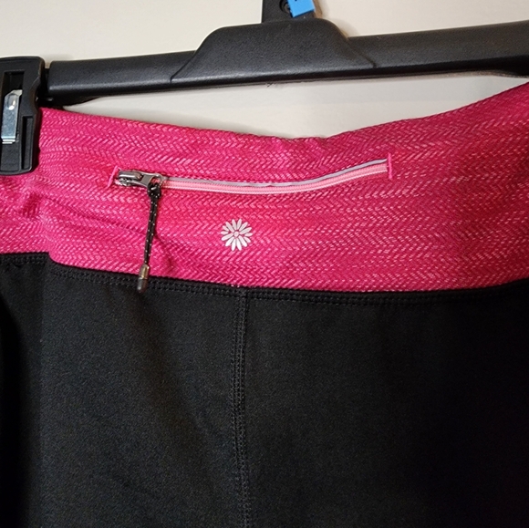Tangerine Athletic Athleisure Yoga Pant, Black & Pink, Women's XXL (2XL) NWT - Picture 6 of 8